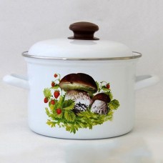 Кастрюля эм. 4,5л цил. 